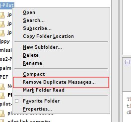 delete duplicate emails in outlook 2011 for mac